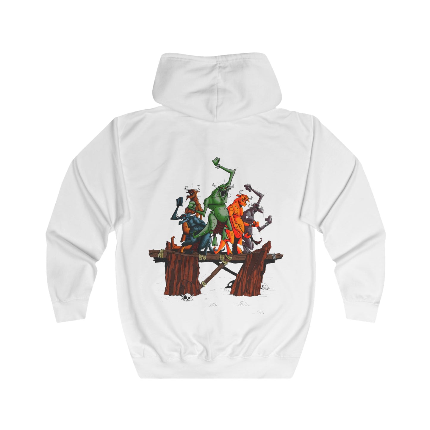 Sudadera con cremallera completa unisex ZIP DEVILS