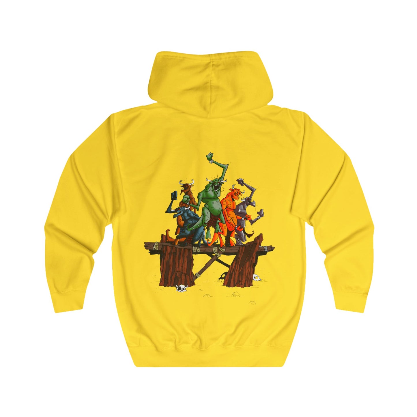 Sudadera con cremallera completa unisex ZIP DEVILS