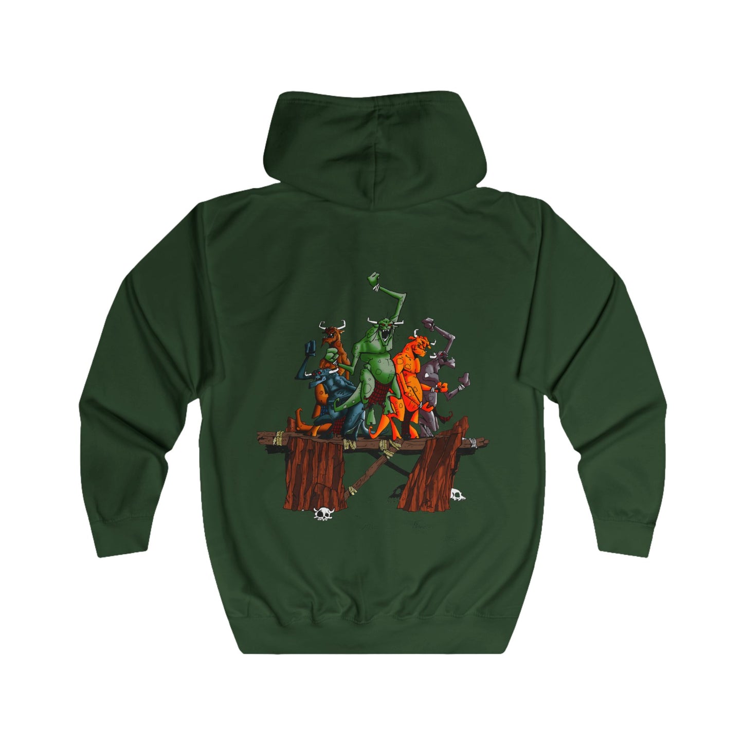 Sudadera con cremallera completa unisex ZIP DEVILS