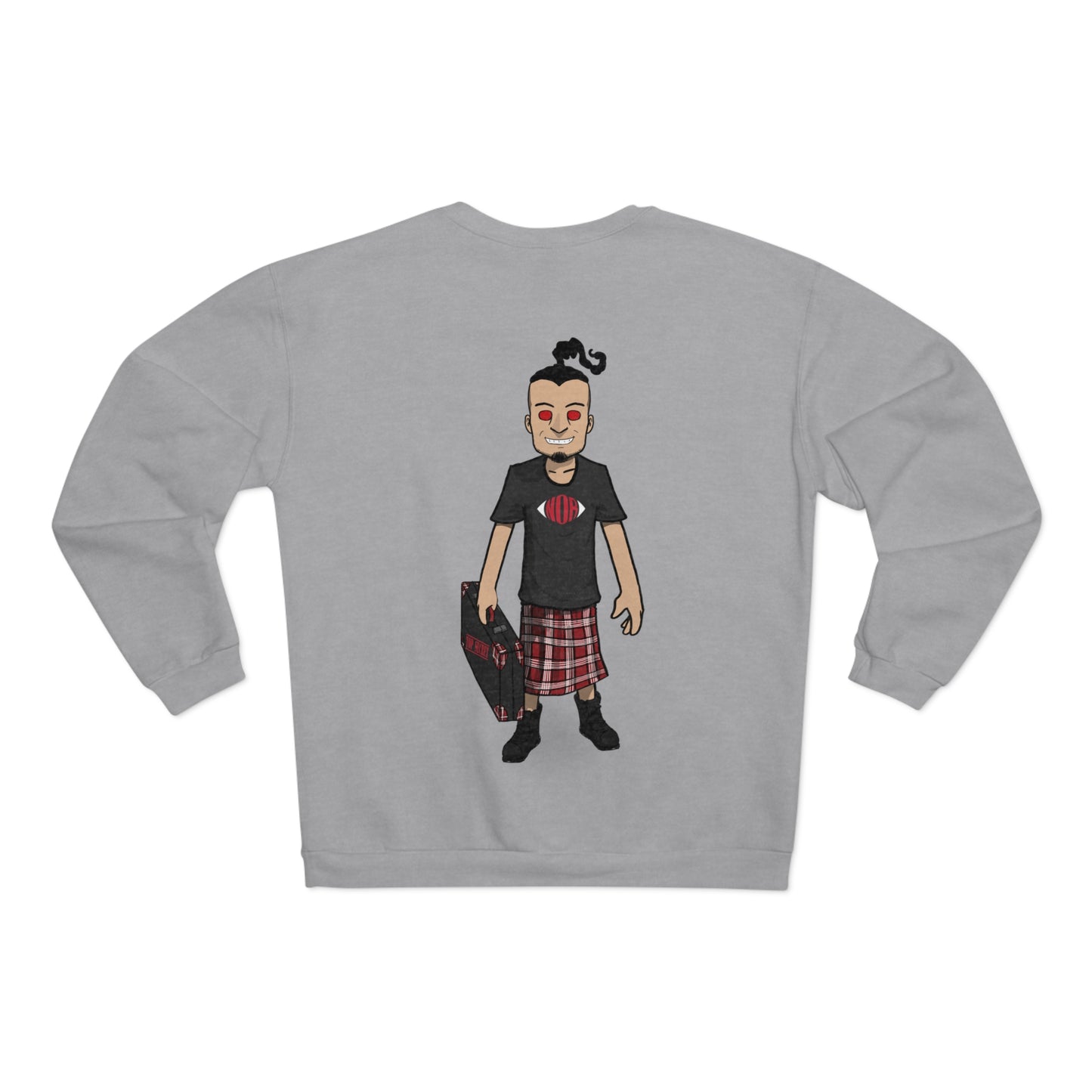 Sudadera de cuello redondo unisex ASSE-maletin