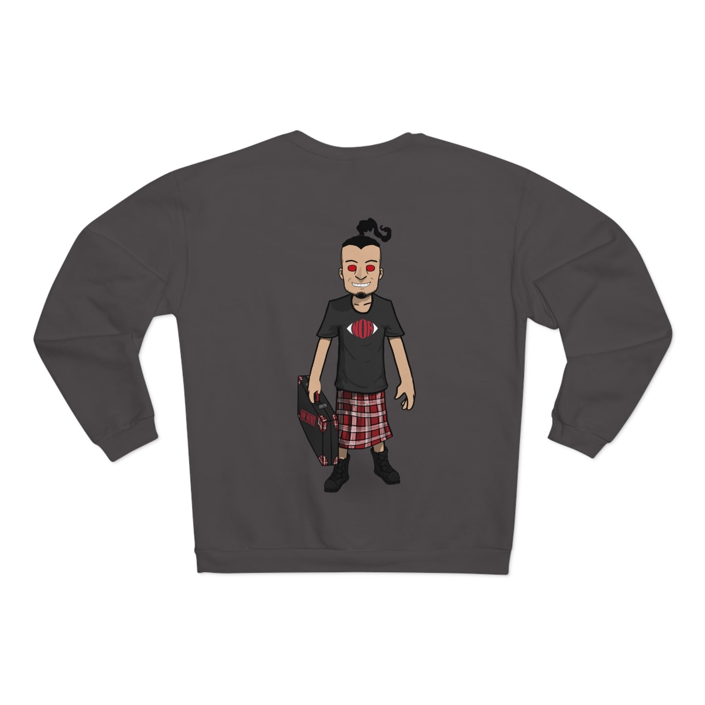 Sudadera de cuello redondo unisex ASSE-maletin