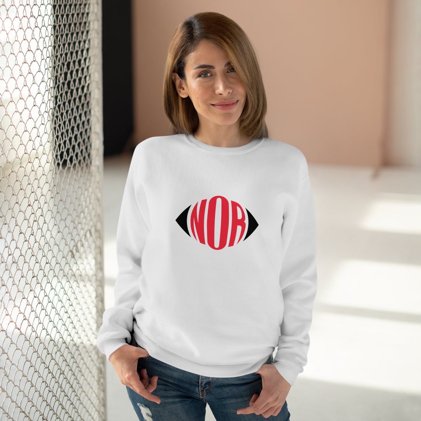 Sudadera de cuello redondo unisex ASSE-maletin