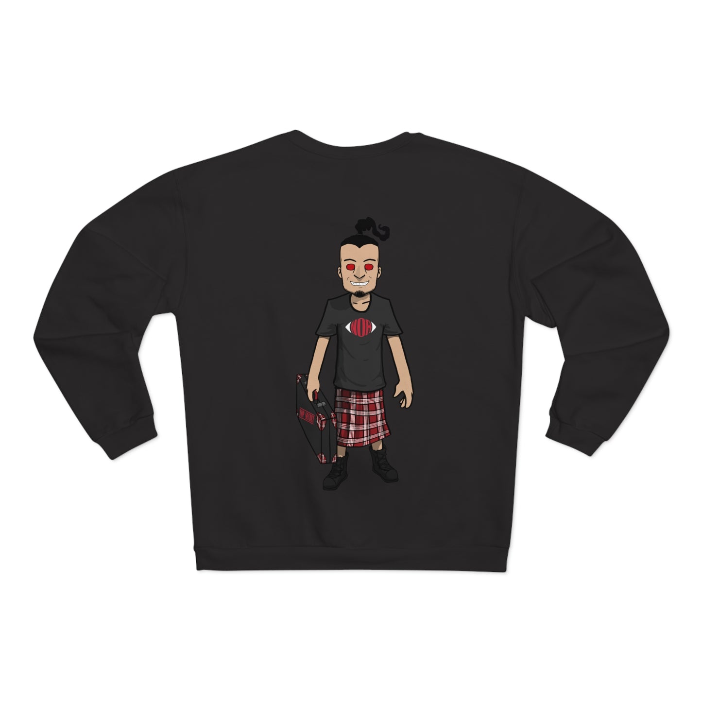 Sudadera de cuello redondo unisex ASSE-maletin