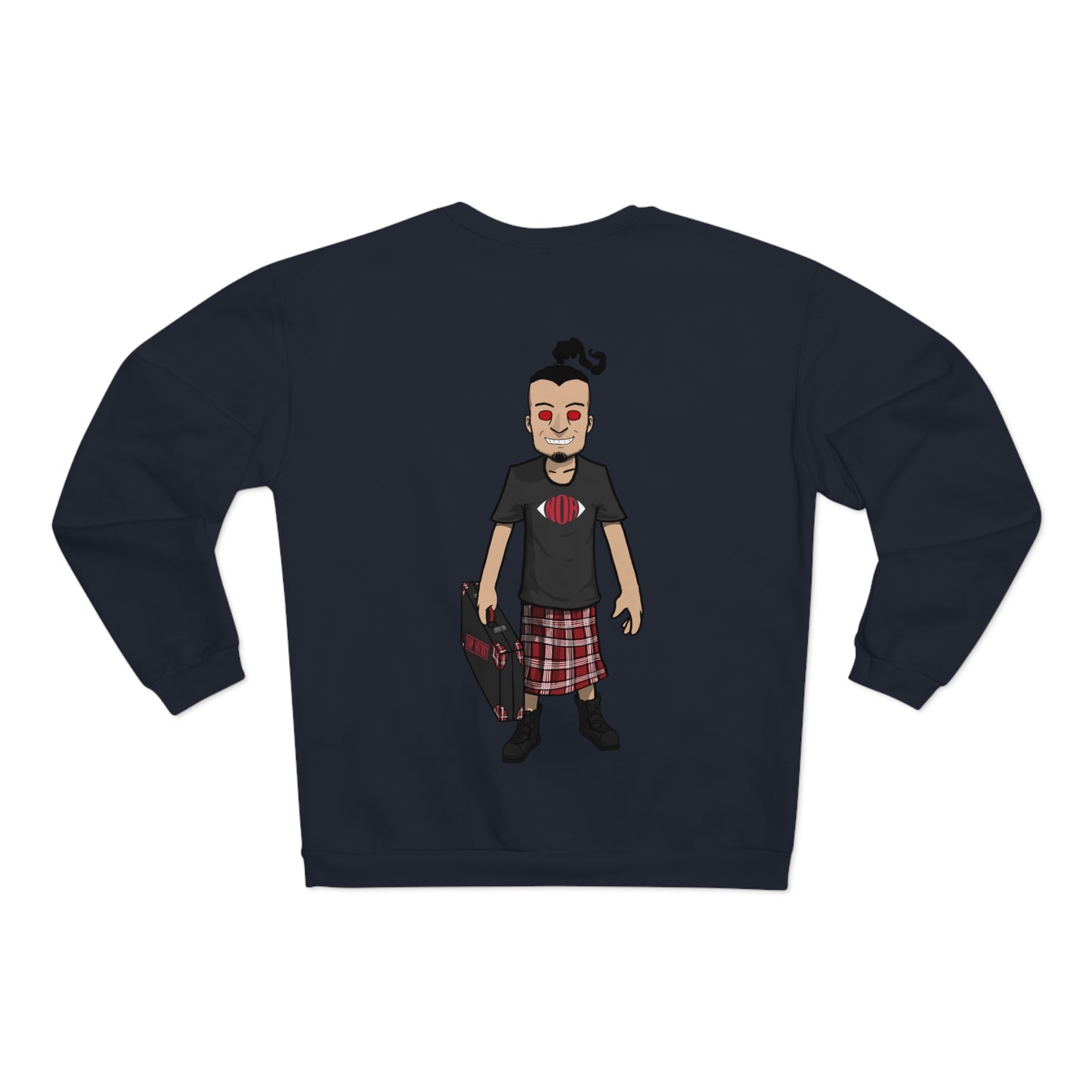 Sudadera de cuello redondo unisex ASSE-maletin