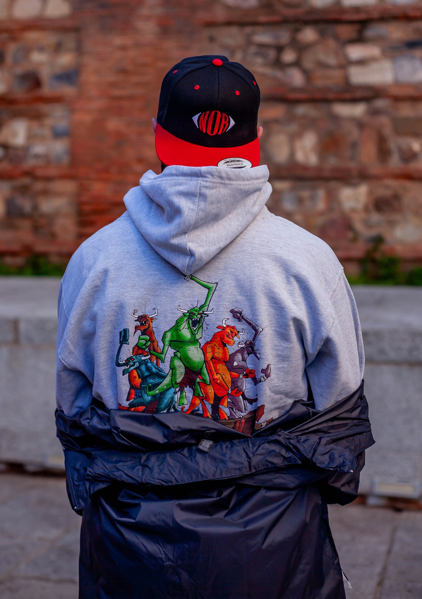 Sudadera con cremallera completa unisex ZIP DEVILS