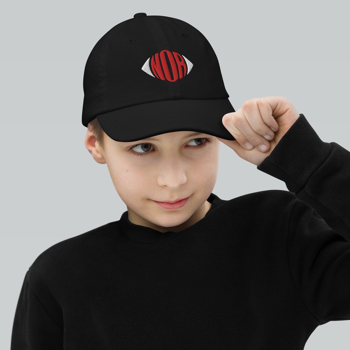 Gorra juvenil de béisbol