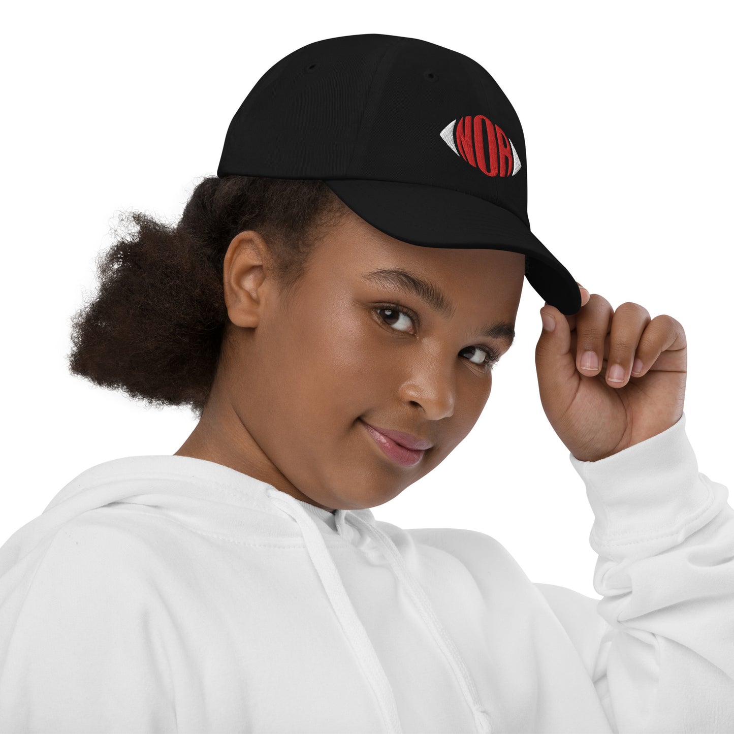 Gorra juvenil de béisbol