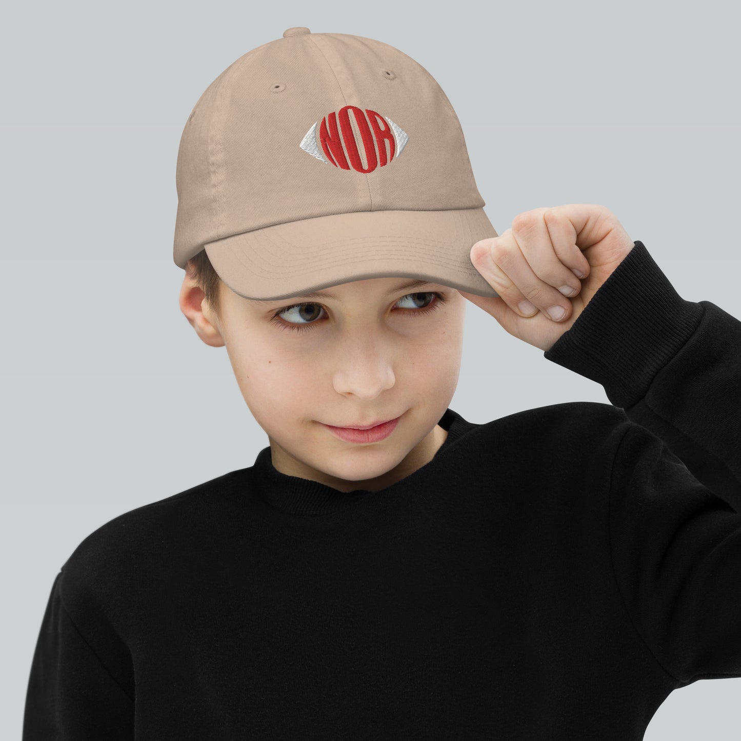 Gorra juvenil de béisbol