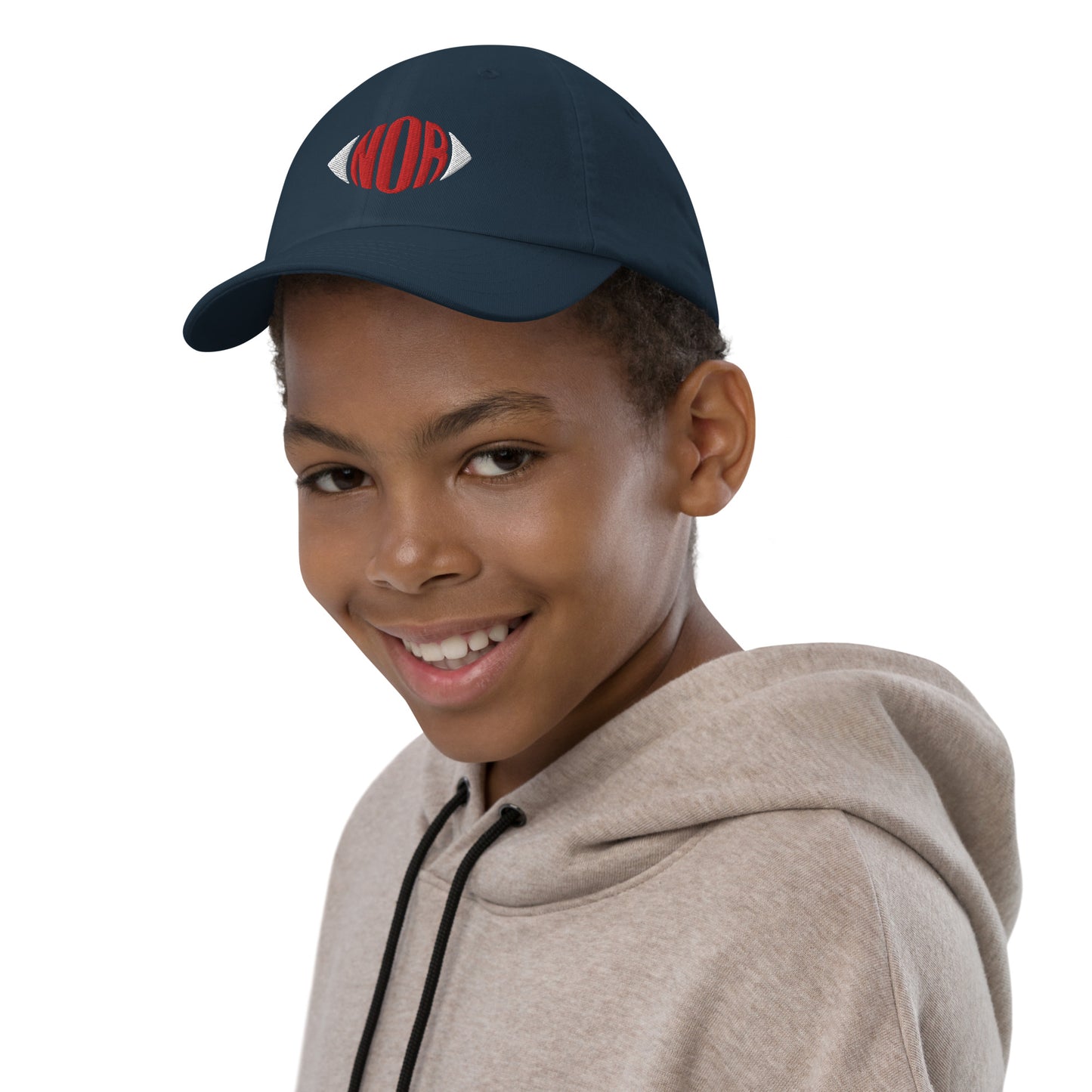Gorra juvenil de béisbol