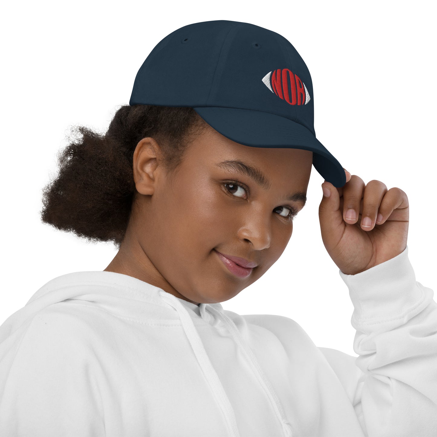 Gorra juvenil de béisbol