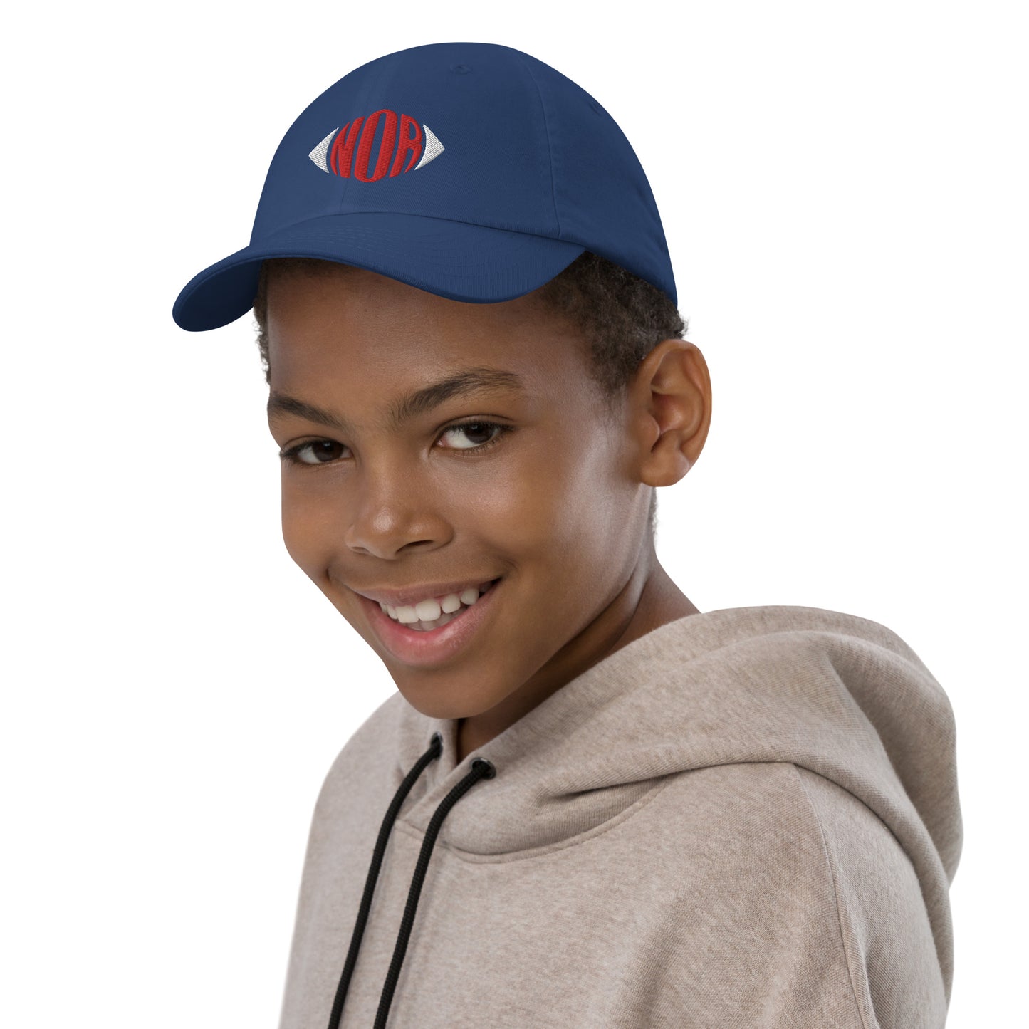 Gorra juvenil de béisbol