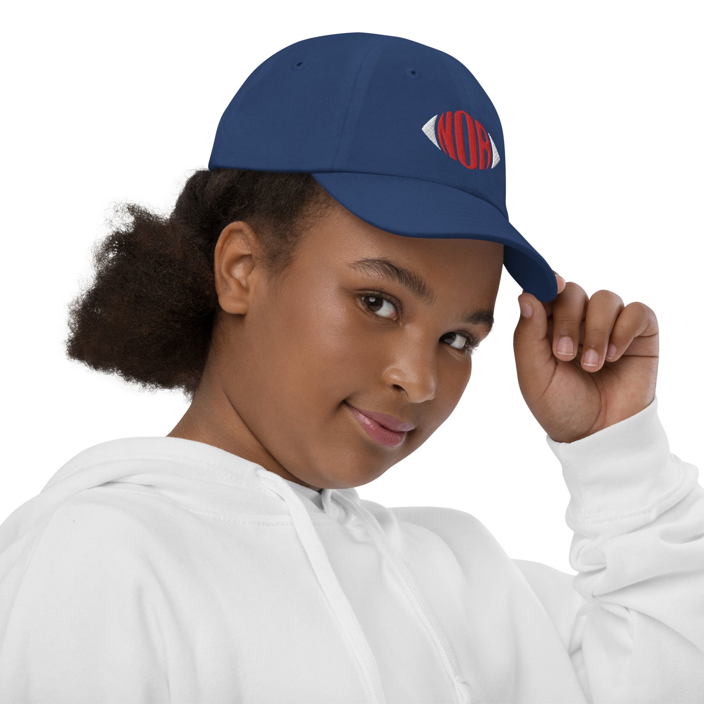 Gorra juvenil de béisbol