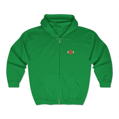 Sudadera con cremallera Bordada