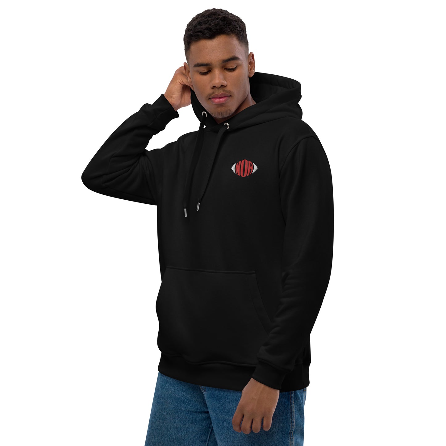 Hoodie with Premium Embroidered Logo Eco DIABLOS