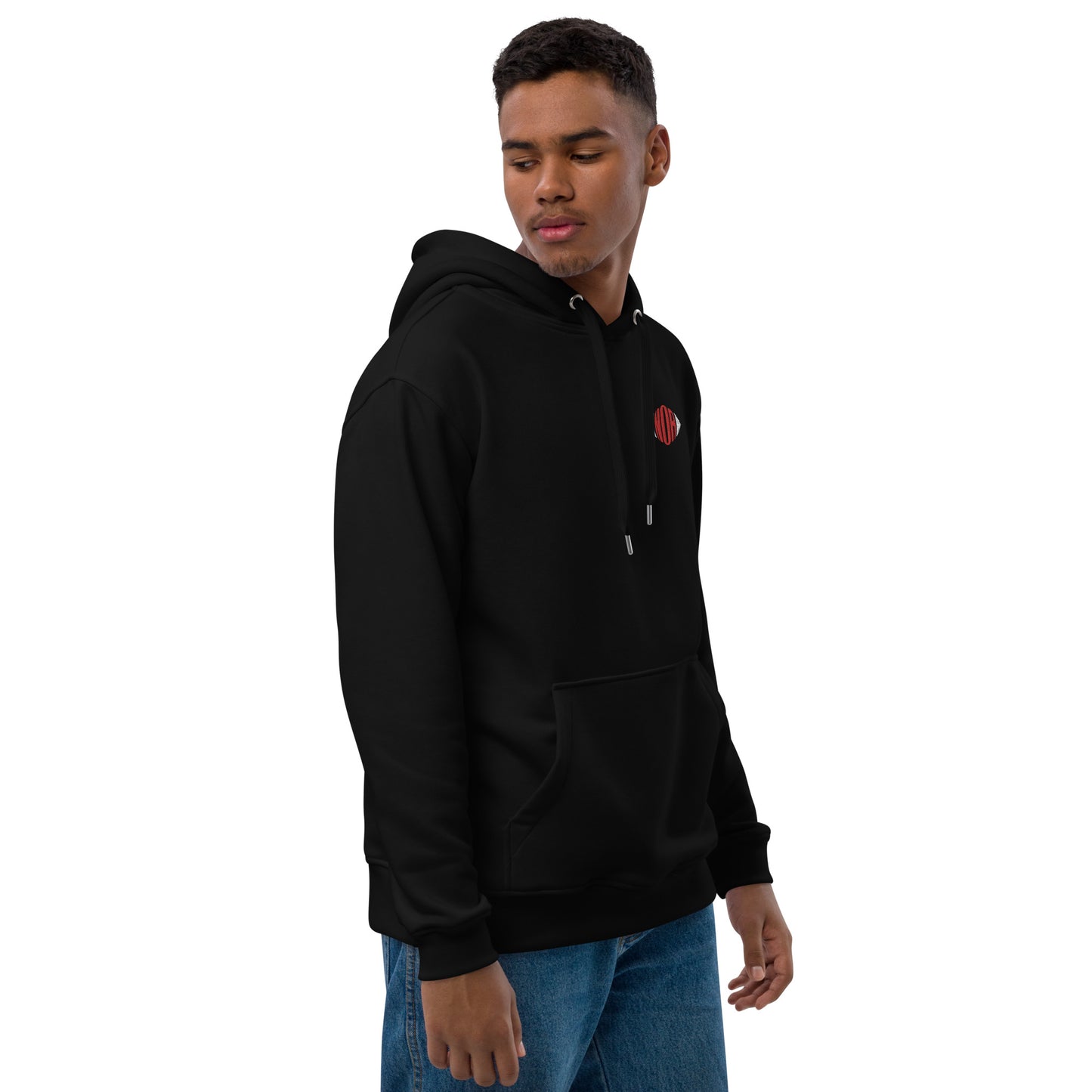 Hoodie with Premium Embroidered Logo Eco DIABLOS