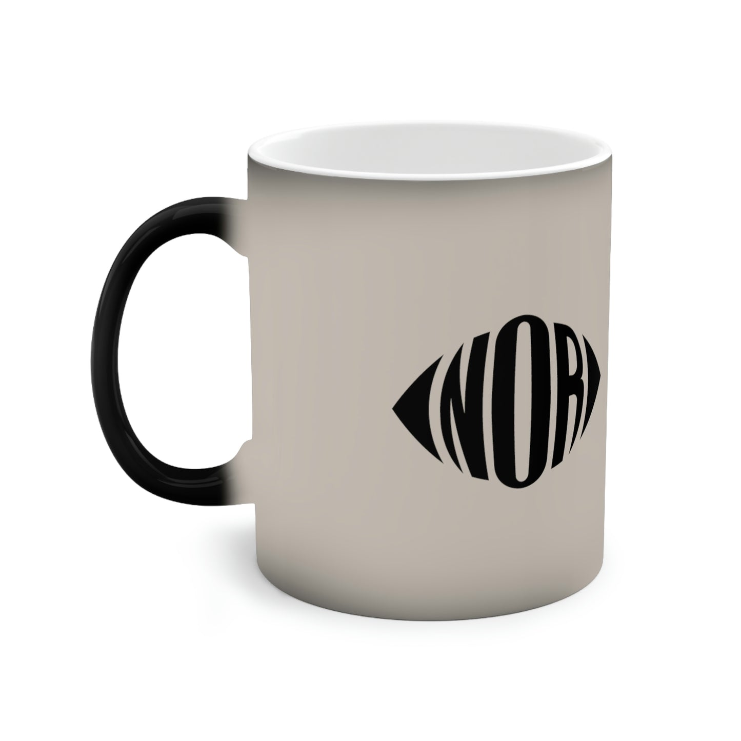 Taza que cambia de color, 11oz  LOGO Negro 2023