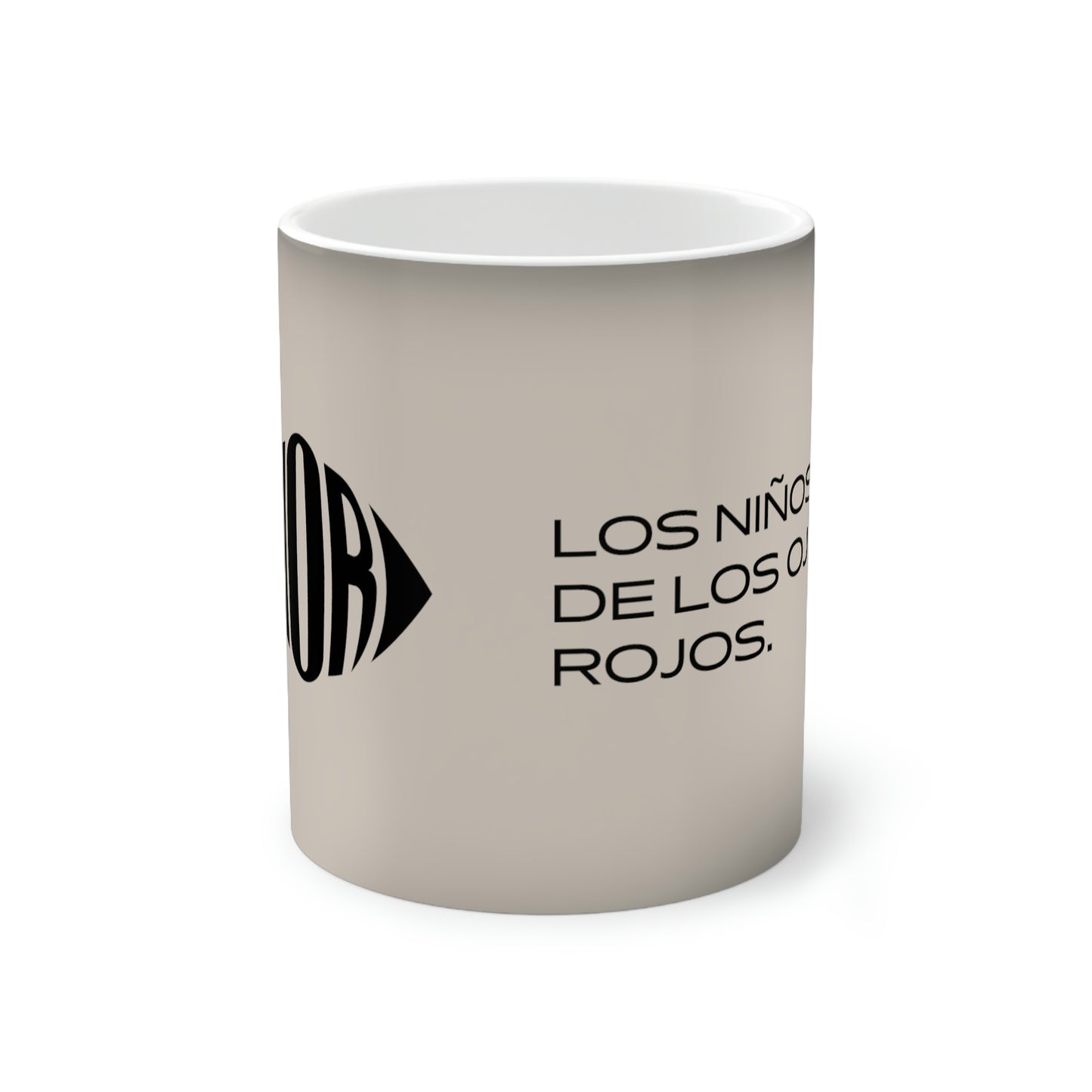 Taza que cambia de color, 11oz  LOGO Negro 2023